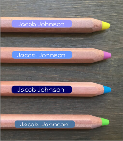 Blue Pencil Labels